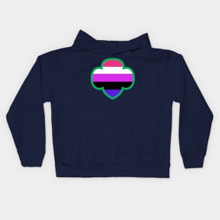 Genderfluid GSA Kids Hoodie